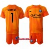 Virallinen Fanipaita + Shortsit Maalivahdin Paris Saint-Germain Keylor Navas 1 Vieraspelipaita 2022-23 - Lasten